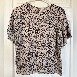 West Moon Floral Blouse